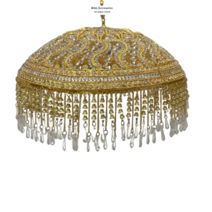 Chabba Sahib with Shiny Gold Beads