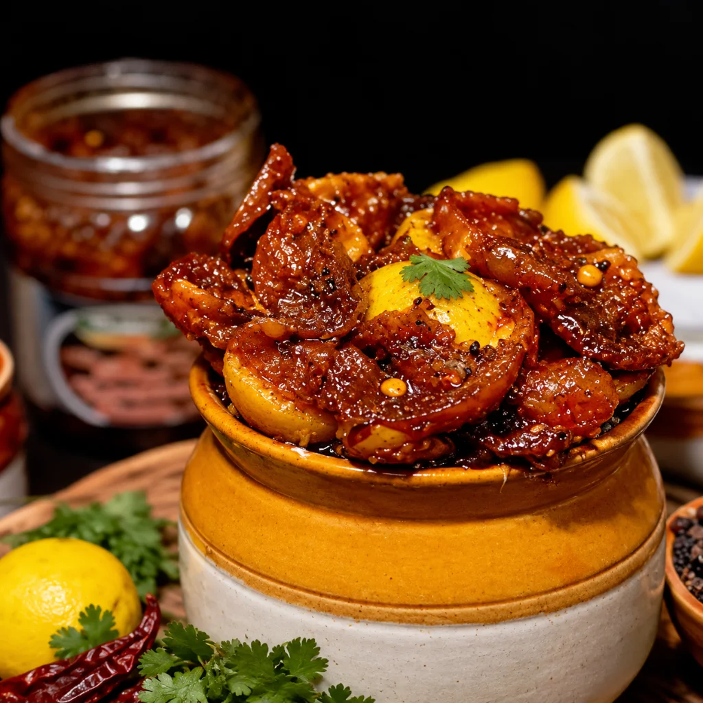 Indian Sweet & Sour Lemon Pickle