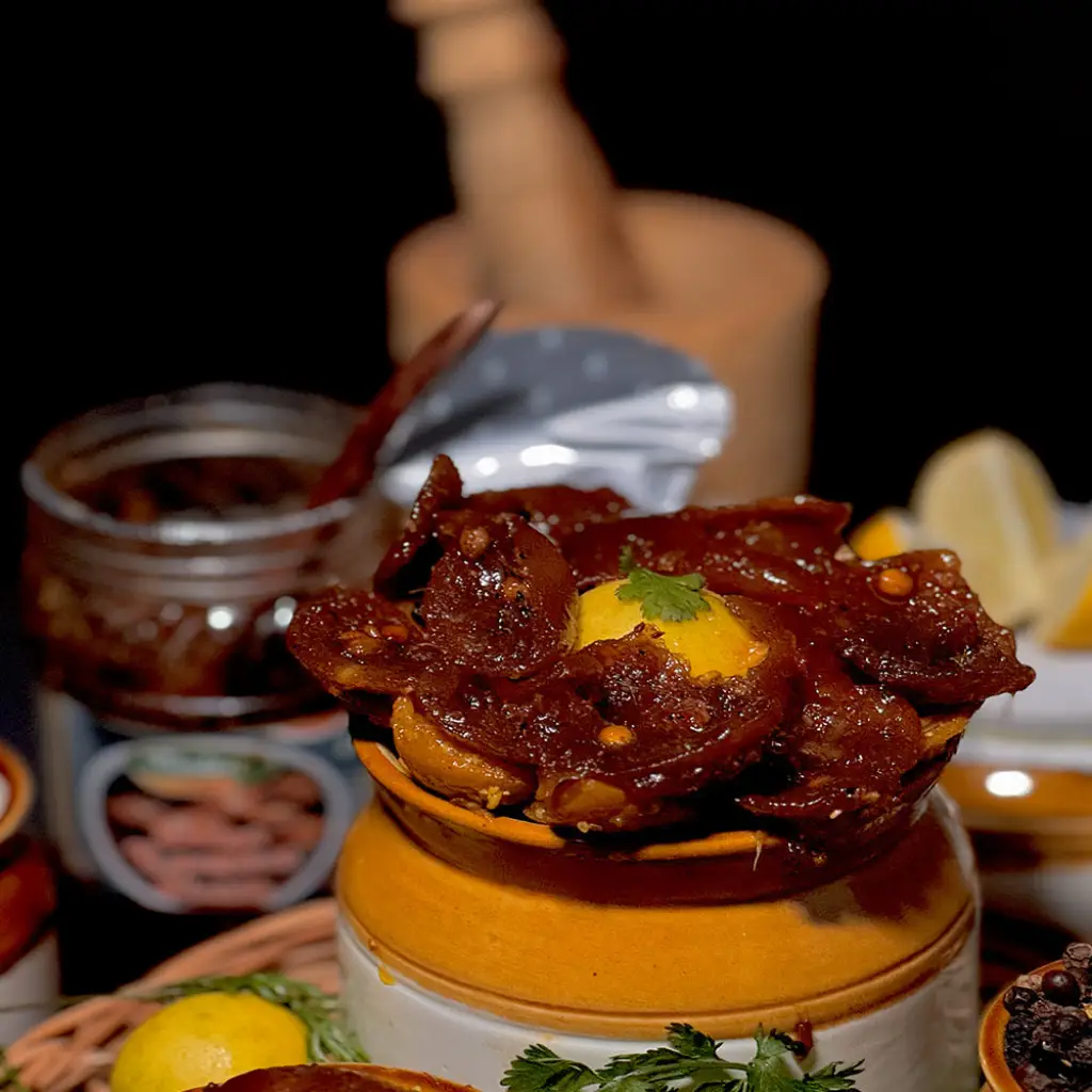 Indian Sweet & Sour Lemon Pickle