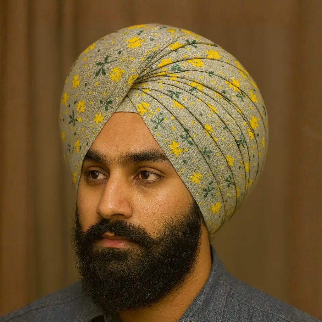 Designer Printed Turban