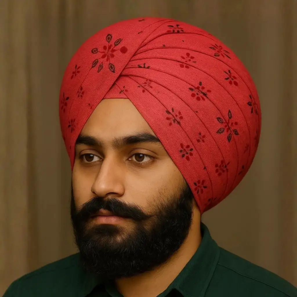 Designer Printed Turban