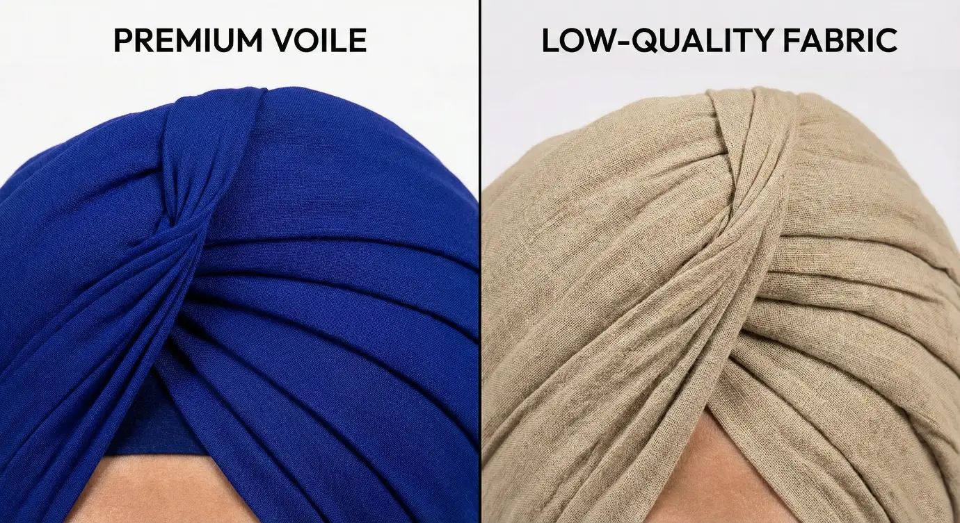 How Fabric Quality Affects Turban Style & Appearance