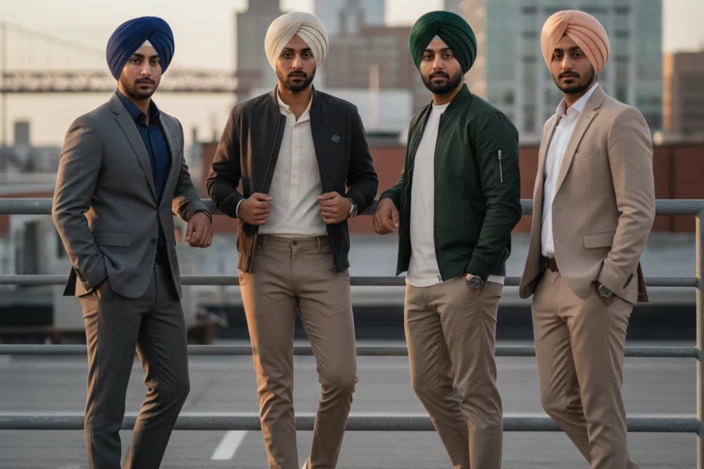 Sikh Fashion Influencers & Trending Turban Colors: A Complete Style Guide for Youth