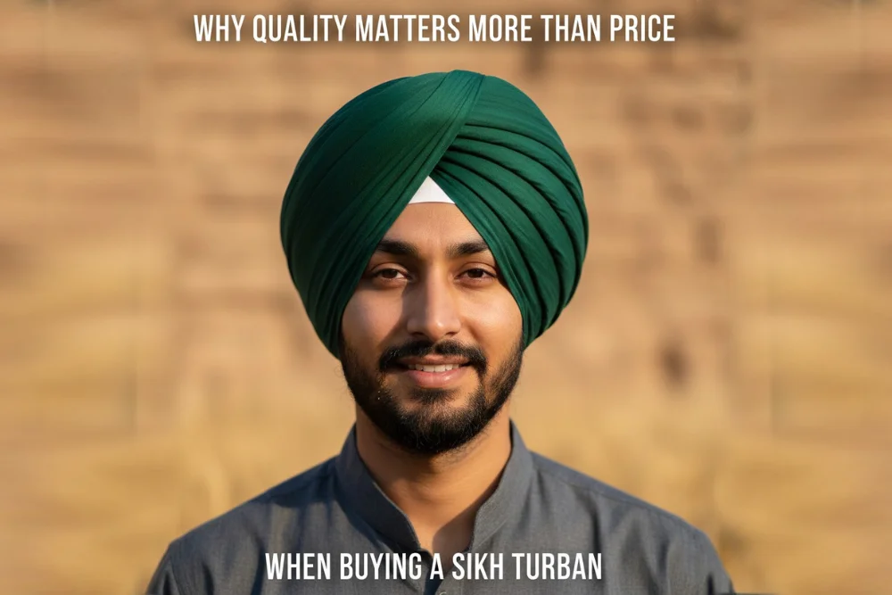 Why Quality Matters More Than Price When Buying a Sikh Turban