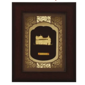 Aarya's Extra Mini Solid Carving Golden Temple Frame