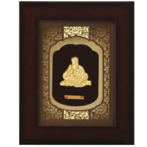 Aarya's Extra Mini Solid Carving Guru Nanak Dev Ji Frame