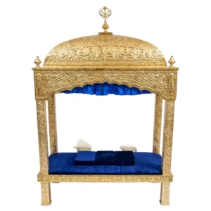 Large Size Brass Palki Sahib