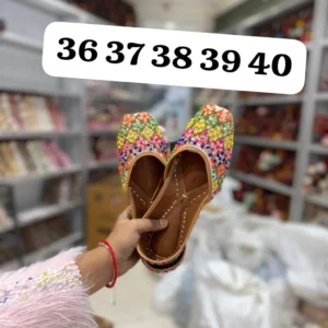 Multicolor Punjabi Jutti For Women