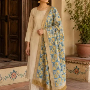 Aasmaani Zari – Heavy Work Wedding Phulkari