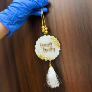 Nirbhau Nirvair Charm Decorative Hanging