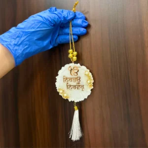 Nirbhau Nirvair Charm Decorative Hanging