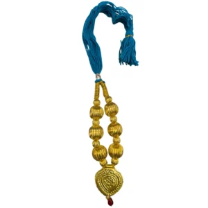Traditional Golden & Teal Kaintha For Men