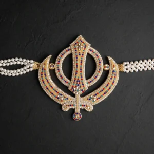 Multicolour Khanda Palki Haar